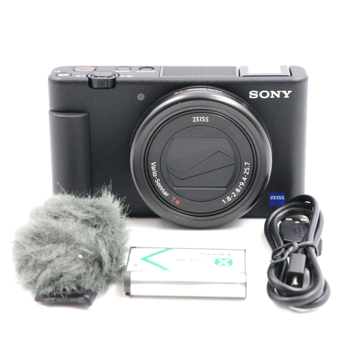 ■極上品■ SONY VLOGCAM ZV-1 ブラック Vlog用カメラ コンパクトデジタルカメラ ソニー
