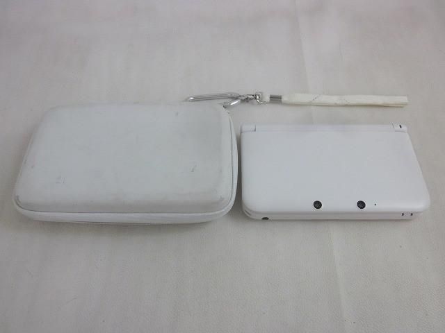 中古品 ニンテンドー3DS LL 本体 SPR-001 ホワイト 動作品