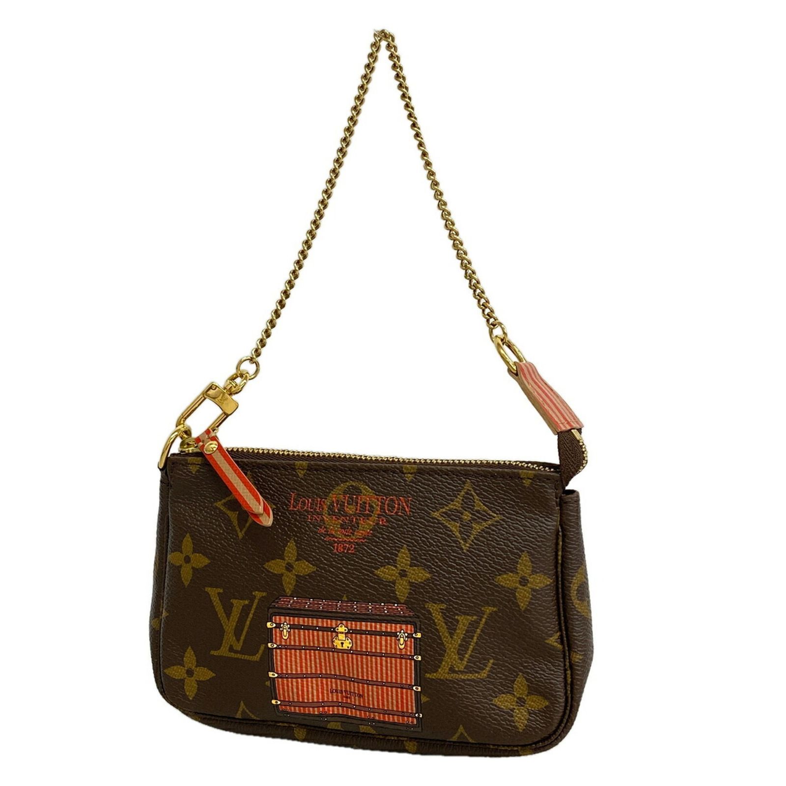 ルイ・ヴィトン(Louis Vuitton) ルイ・ヴィトン バッグ・ポーチ モノグラム トランク＆ロック ミニポシェットアクセソワール M60417 ブラウンレディース OP013439 53,246円