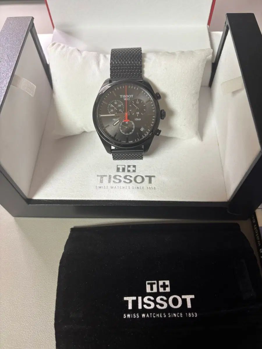 TISSOT ティソ PR100 オールブラック メッシュウォッチ 12,681円