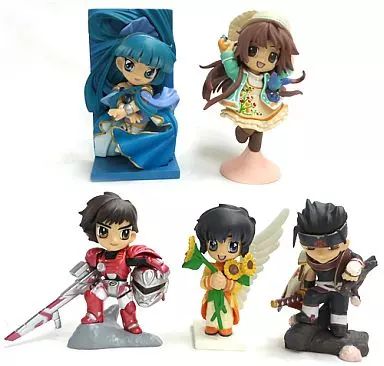 CLAMP in 3-D LAND フィギュアセット（第2〜第6シリーズセット） 中古】トレーディングフィギュア 全5種セット 第6シリーズ CLAMP in 3