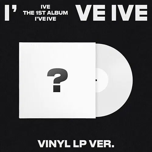 IVE(アイヴ) 正規 1 家 I ' ve IVE lp 開封 ホワイド (ステッカー フォトカード トレカ なし