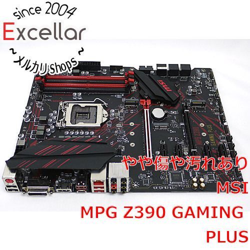 [bn:12] MSI製　ATXマザーボード MPG Z390 GAMING PLUS　LGA1151 9,524円
