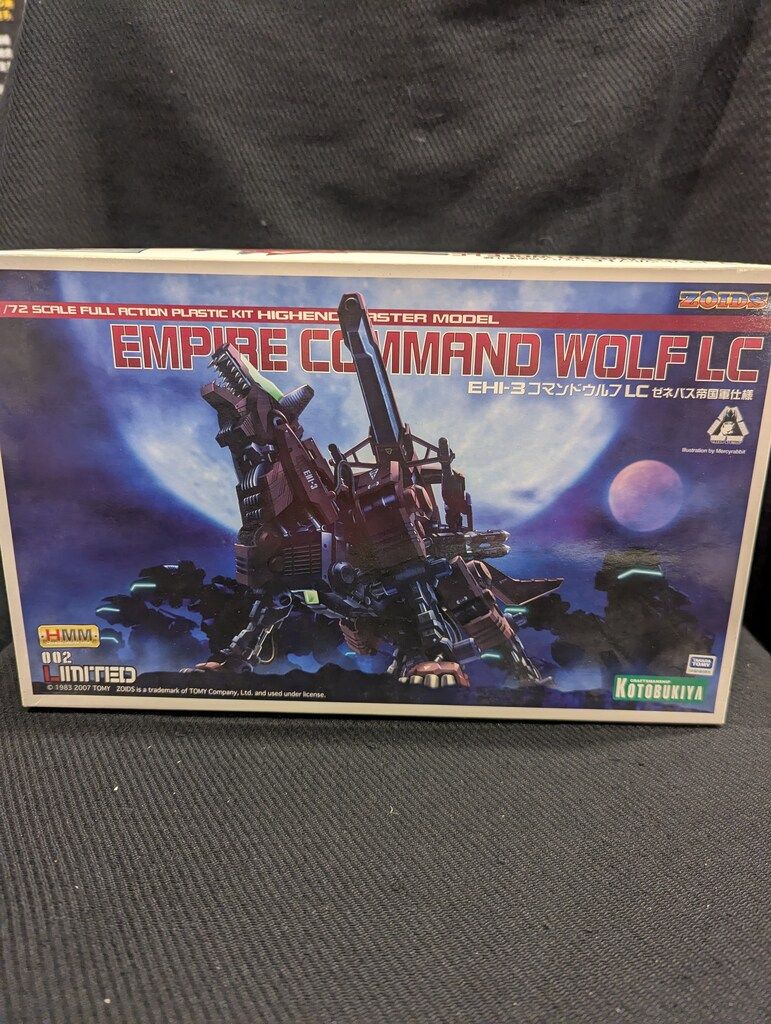 コトブキヤ 1/72 HMM コマンドウルフLC ゼネバス帝国軍仕様(赤) (イリサワ限定) 002L