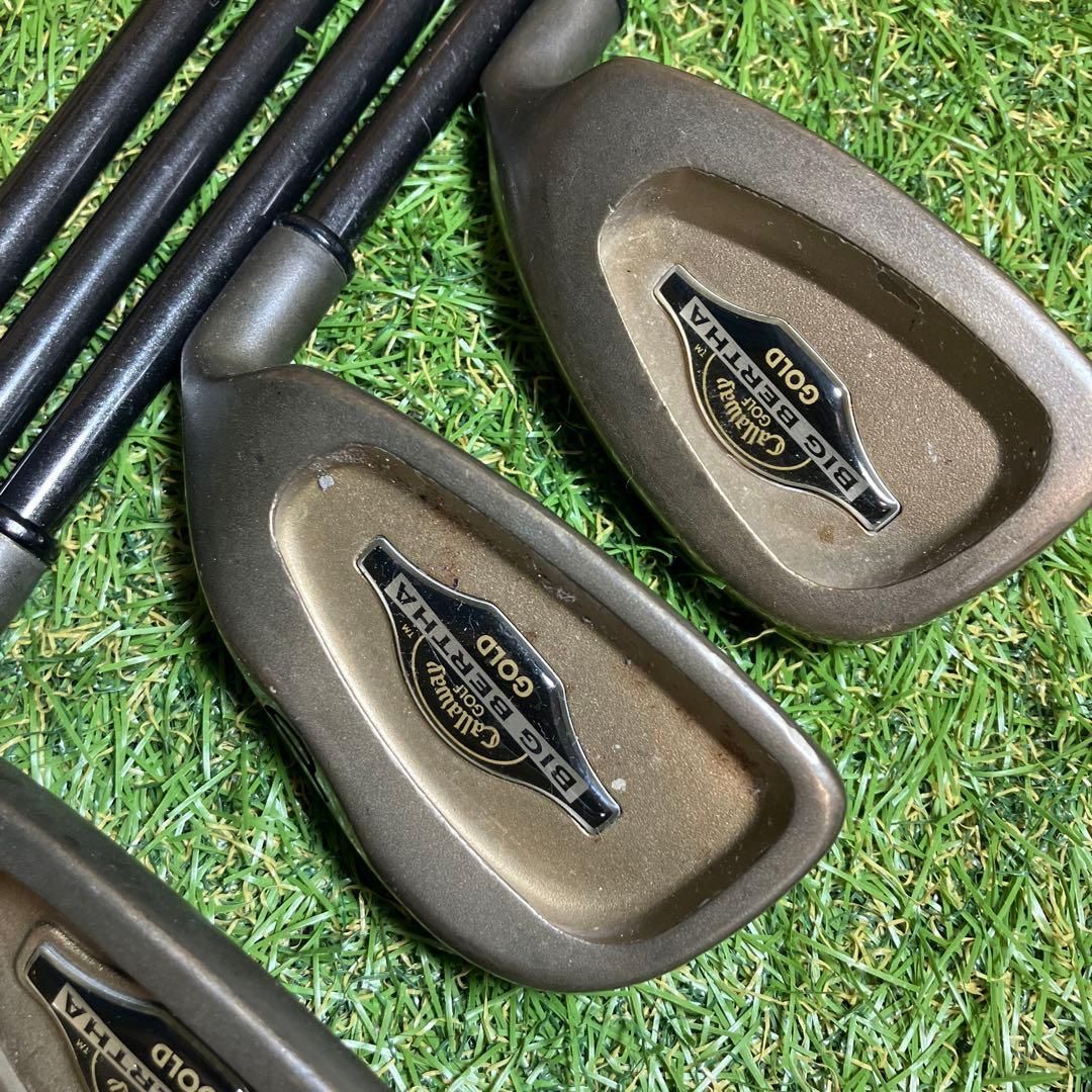 BIG BERTHA GOLD アイアンセット9本 ビッグバーサゴールド - メルカリ