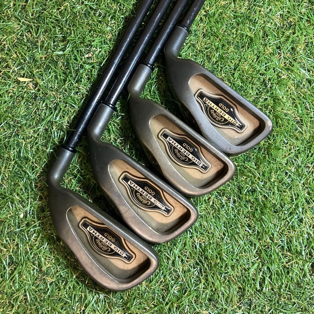 BIG BERTHA GOLD アイアンセット9本 ビッグバーサゴールド - メルカリ