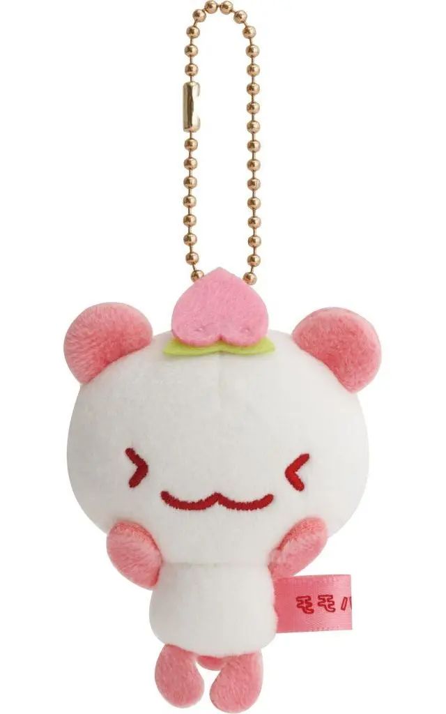 新品】ぬいぐるみマスコット・ぬいぐるみバッジ モモパンダ
