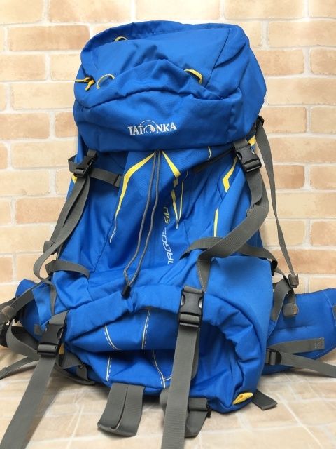 【中古】 TATONKA タトンカ JAGOS 50 リュック バックパック ブルー 111457015