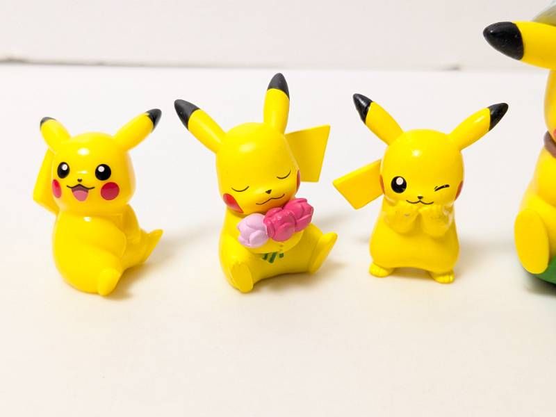 ポケモン ミニフィギュア 7点セット ポケモン ピカチュウ ミニフィギュア 7点セット モンコレ/ぽかぽか