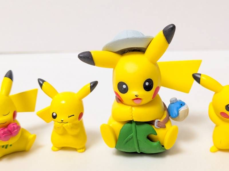 ポケモン ミニフィギュア 7点セット ポケモン ピカチュウ ミニフィギュア 7点セット モンコレ/ぽかぽか
