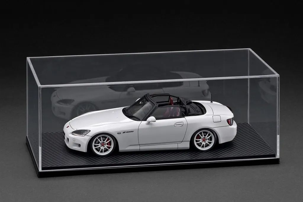 【新品】ミニカー 1/18 Honda S2000 (AP1)(ホワイト) With Display Case WEB限定モデル [IG3920]