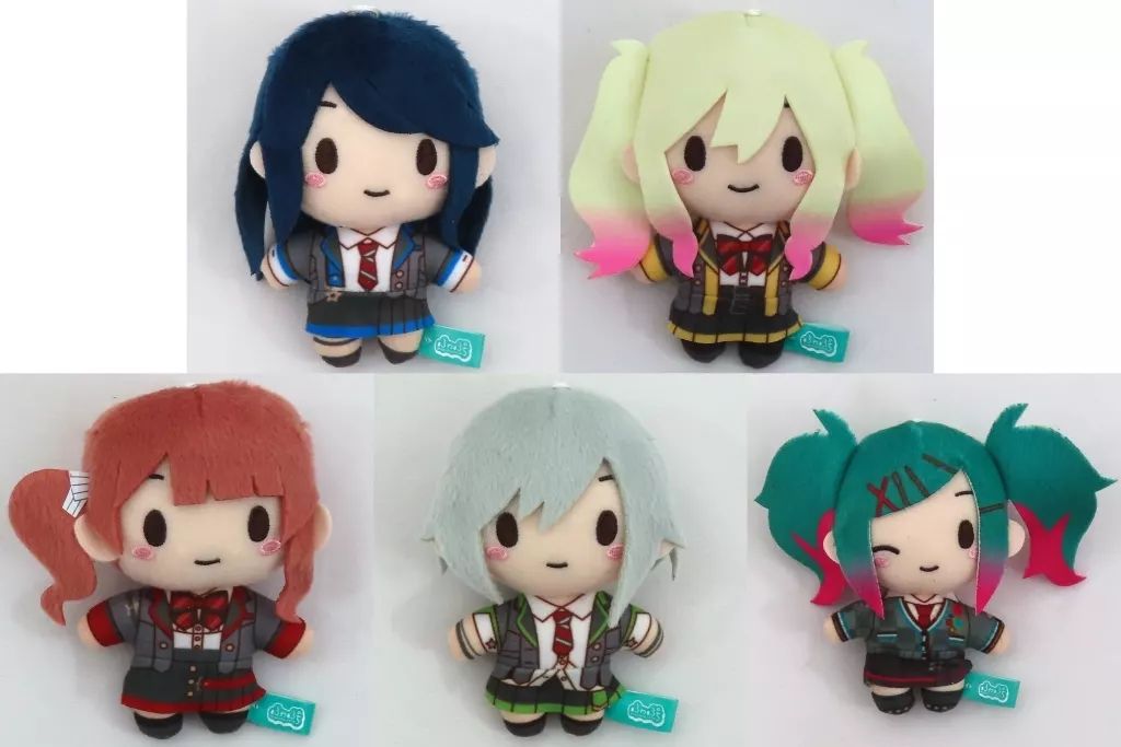 中古】キーホルダー 全5種セット ふわぷち マスコット“Leo/need