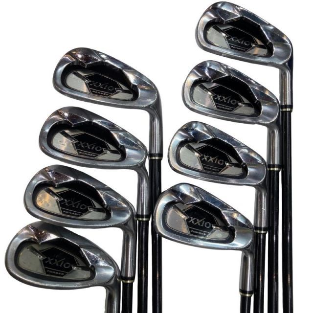 【中古】 ダンロップ XXIO FORGED(2009) 8S アイアンセット IR XXIO MX2000 (フレックスR) メンズ 男性用 右利き 右用 Cランク ゴルフクラブ