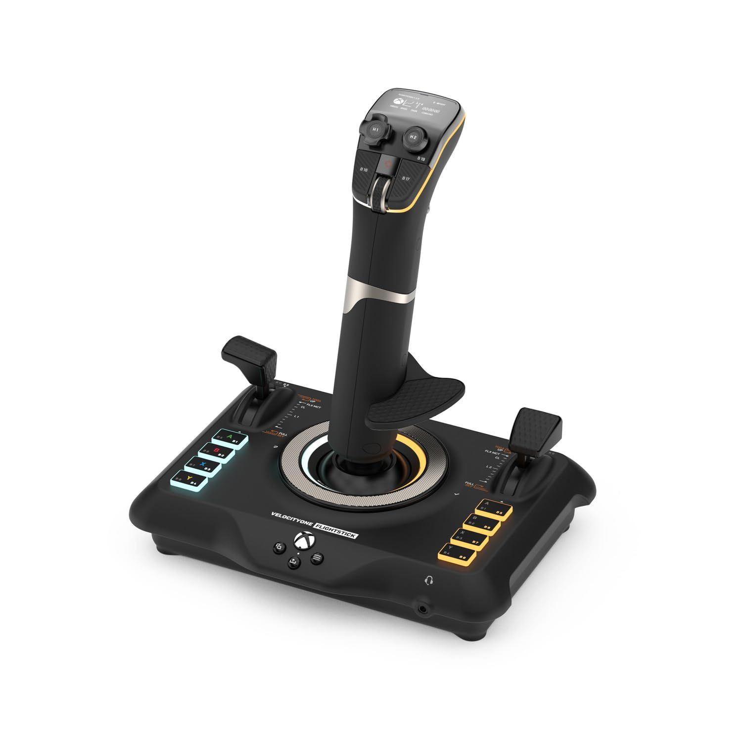 TURTLE BEACH ジョイスティック フライト コントローラー Xbox Windows PC(Steam)対応 VelocityOne Flightstick ブラック 黒 セスナ レシプロ戦闘機 スペース コンバット シミュレーター Xbox 公認