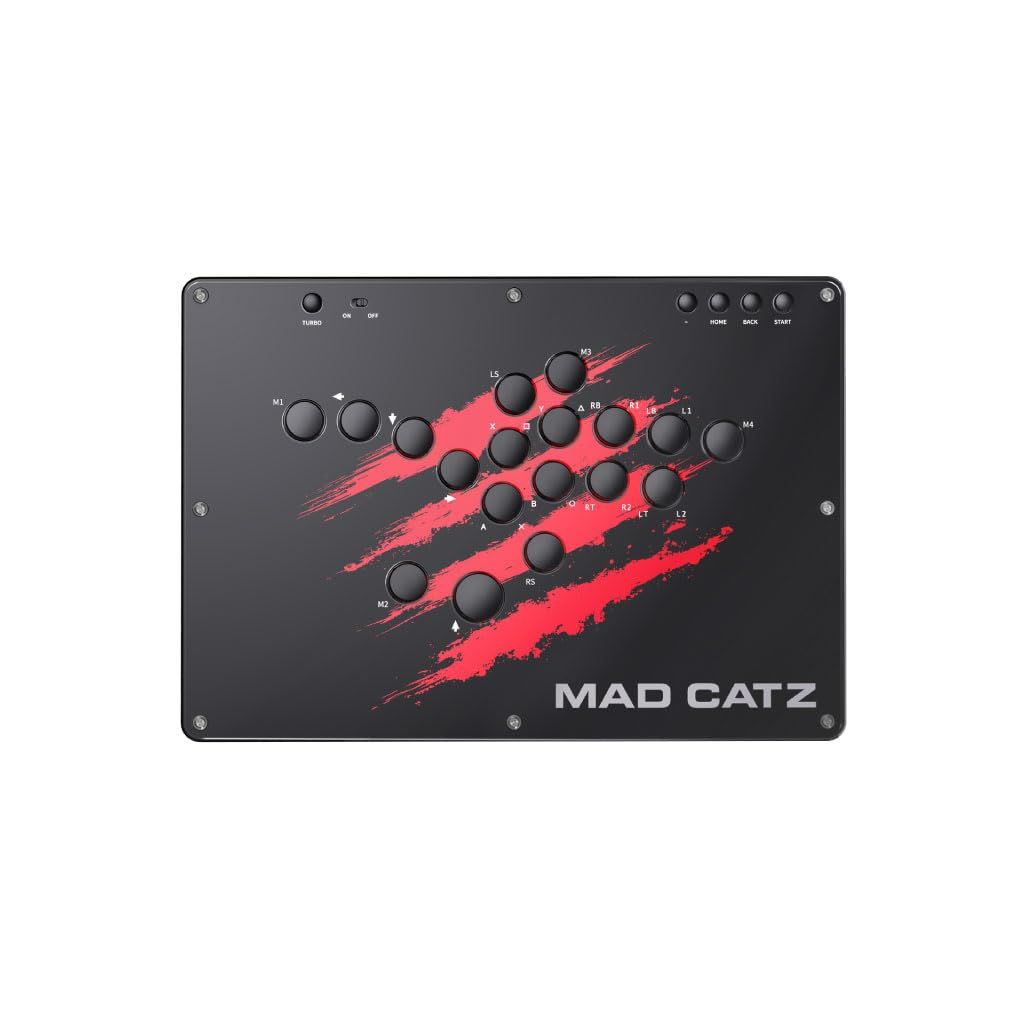 コントローラー アケコン PC レバーレス PS4 Switch２ N.E.K.O. Switch 国内正規品 マッドキャッツ 2年 Catz GAPCCAINBL002-0 (N.E.K.O.) Mad (本体)