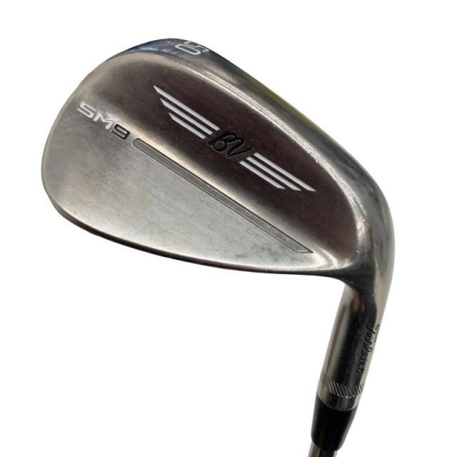 【中古】 タイトリスト VOKEY SPIN MILLED SM9 ブラッシュドスチール 50°/08°F ウェッジ WG BV 105 (フレックスその他) メンズ 男性用 右利き 右用 Cランク ゴルフクラブ