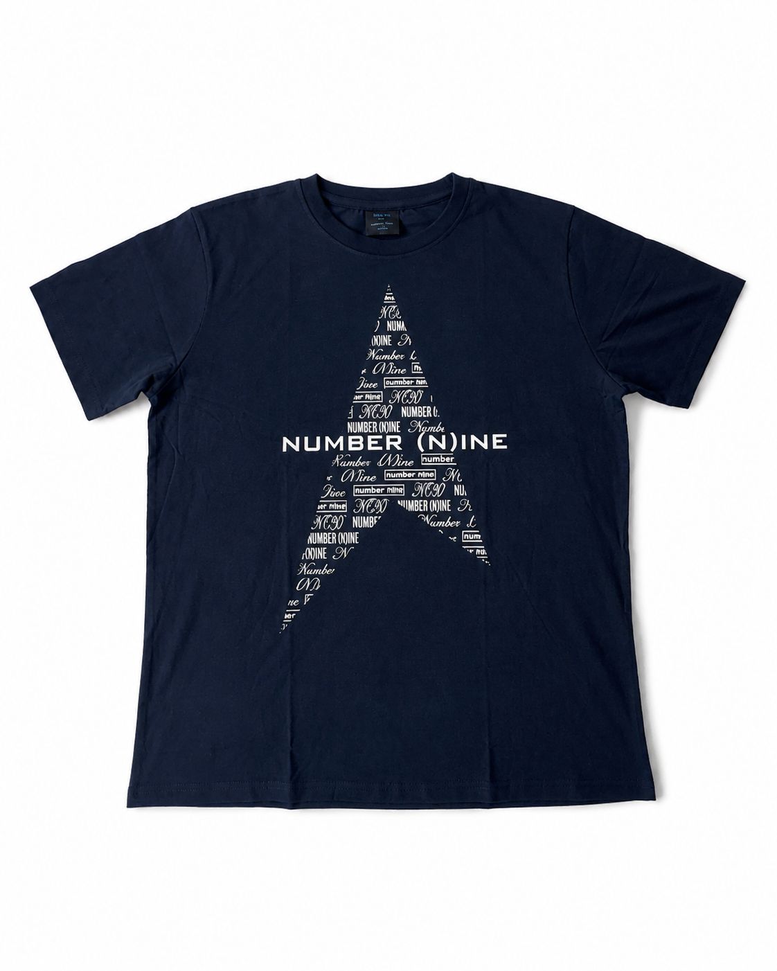 NUMBER(N)INE(ナンバーナイン) x マルボロ スター ロゴ 半袖 ネイビー