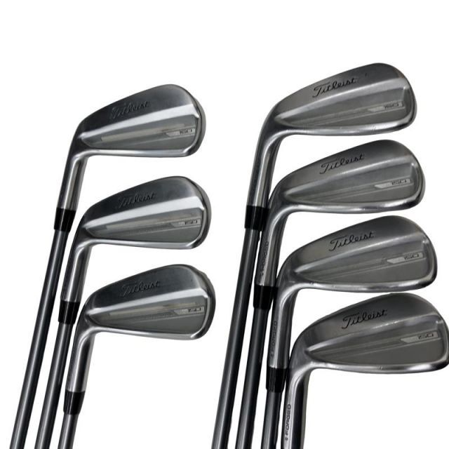 【中古】 タイトリスト Titleist T150(2023) 7S レフティ USA アイアンセット IR 純正特注シャフト (フレックスR) メンズ 男性用 左利き レフティ 左用 Cランク ゴルフクラブ