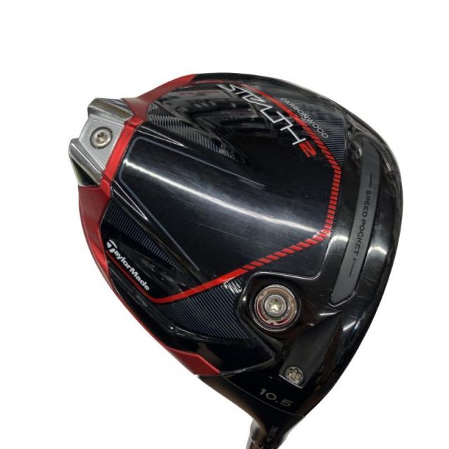 【中古】 テーラーメイド STEALTH2 10.5° ドライバー DR TENSEI RED TM50(STEALTH DR) (フレックスS) メンズ 男性用 右利き 右用 Cランク ゴルフクラブ
