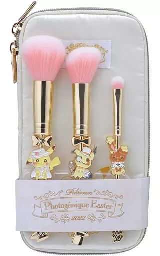 中古】雑貨 Pokemon Photogenique Easter 2022 ポーチ付きメイクブラシ