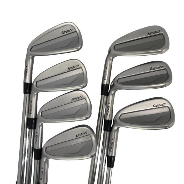 【中古】 ピン i230 7S レフティ アイアンセット IR NS PRO MODUS3 TOUR120 (フレックスS) メンズ 男性用 左利き レフティ 左用 Cランク ゴルフクラブ