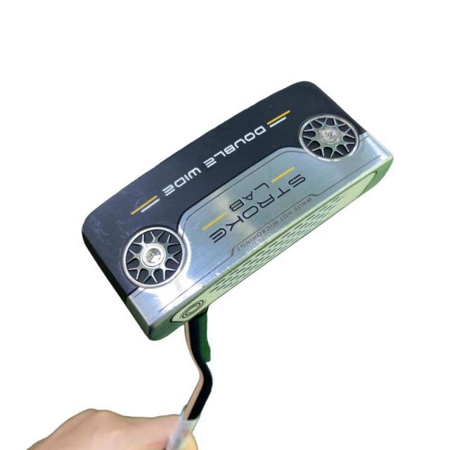 【中古】 オデッセイ STROKE LAB DOUBLE WIDE 33インチ パター PT STROKE LAB (フレックスその他) メンズ 男性用 右利き 右用 Cランク ゴルフクラブ