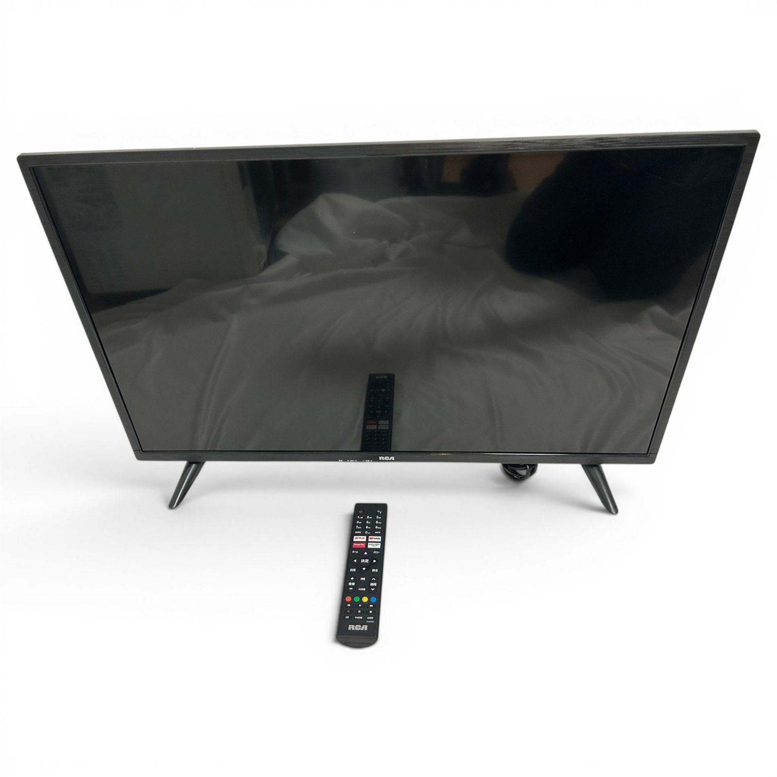 □アールシーエー RCA チューナーレステレビ RCA-32D1 32V型 ブラック ネット動画 2300-5021 14,820円