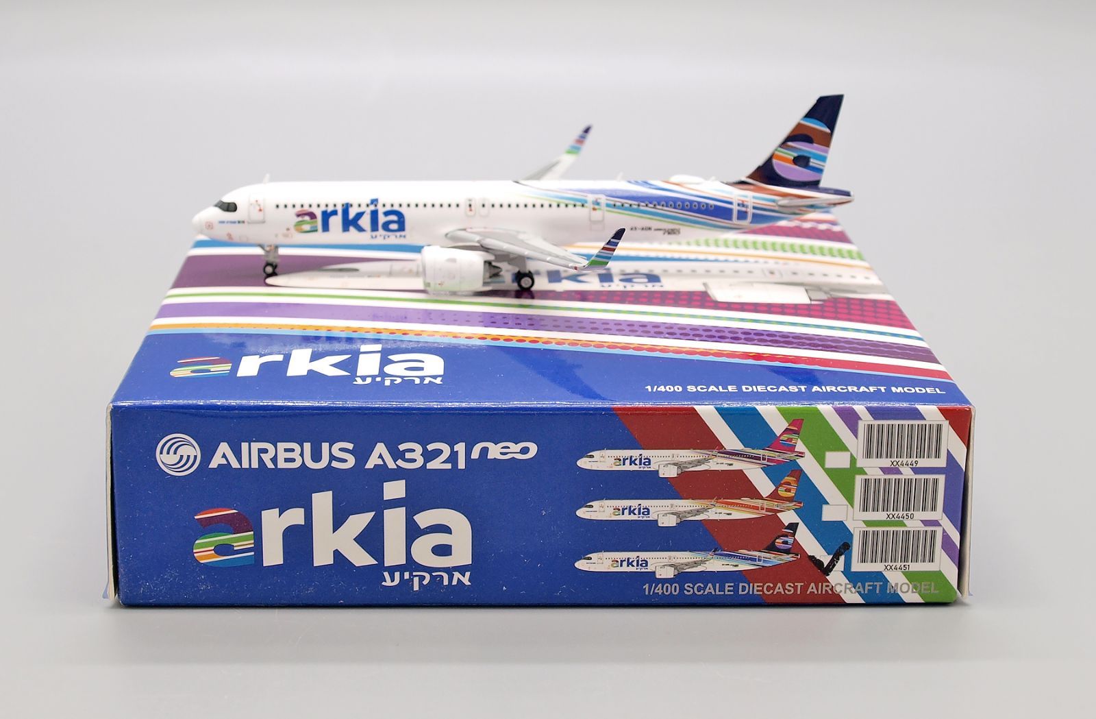 Jcwings アルキア・イスラエル航空 A321neo 4X-AGN 1/400 XX4451 5,832円
