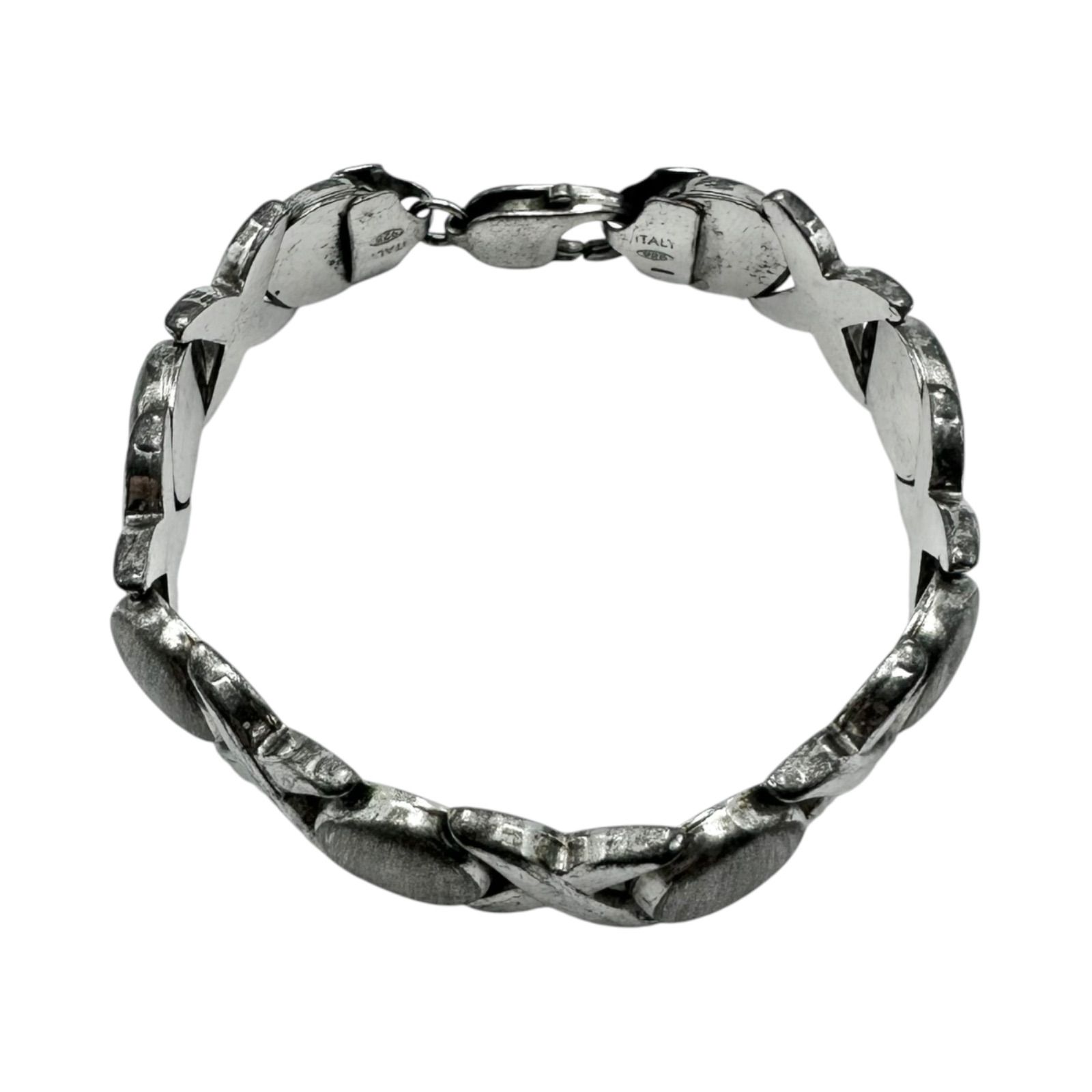 MADE IN ITALY】 イタリアンジュエリー Silver 925 刻印 Design 