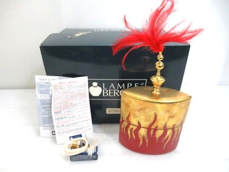 ランプベルジェ LAMPE BERGER アロマランプ ファイヤーバード 5477 ヒルトンマコニコ Hilton McConnico アルトリア Artoria 美品中古■
