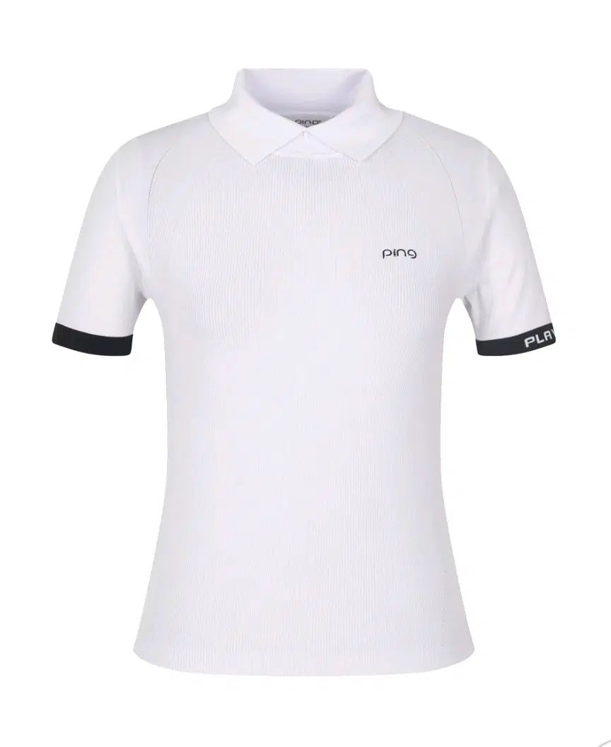 핑 ゴルフウェア レディース 半袖 KARA（カラ） 半袖 ニット 100 (新品)