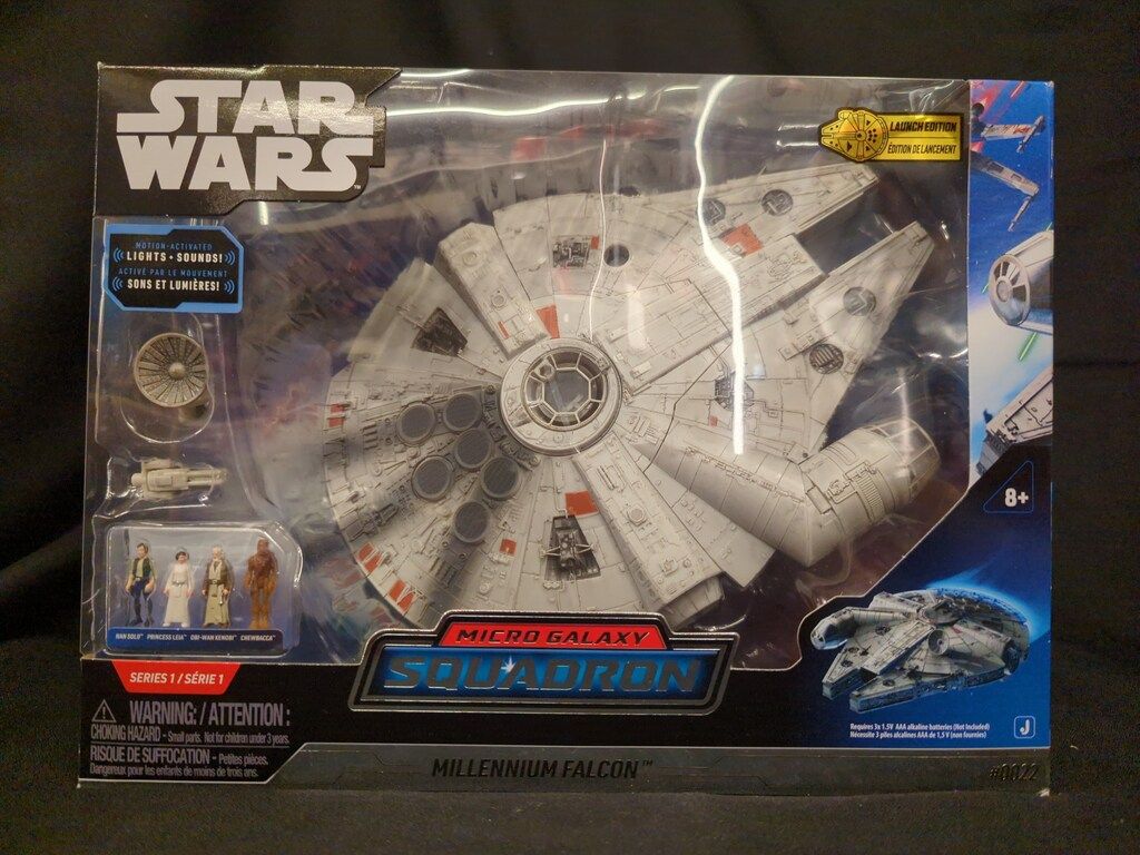 JAZWARES SERIES 1 / MICRO GALAXY SQUADRON ATTENTION版MILLENNIUM FALCON LAUNCH EDITION 0022