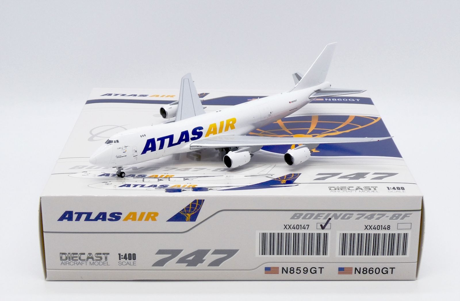 Jcwings アトラス航空 747-8F N859GT 1/400 XX40147 7,474円