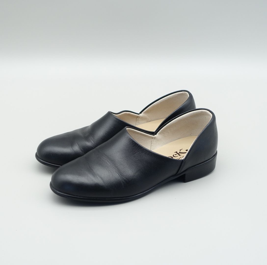 HARUTA, SPOCK SHOES レディス / 23.0cm, EE 黒 / 中古・Used