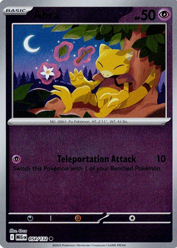 ポケカ ケーシィ Abra 【リバホロ】 英語版 海外版 054/132 - メルカリ