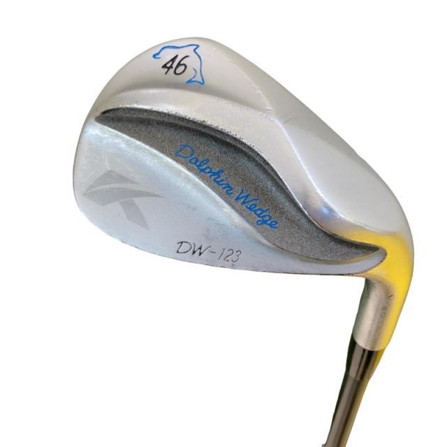 【中古】 キャスコ Dolphin Wedge DW-123 シルバー 46° ウェッジ WG Dolphin DP-231 (フレックスその他) メンズ 男性用 右利き 右用 Cランク ゴルフクラブ