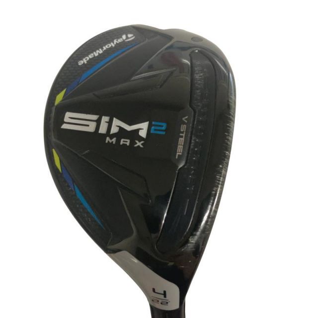【中古】 テーラーメイド SIM2 MAX U4 ユーティリティ UT 純正特注シャフト (フレックスS) メンズ 男性用 右利き 右用 Cランク ゴルフクラブ