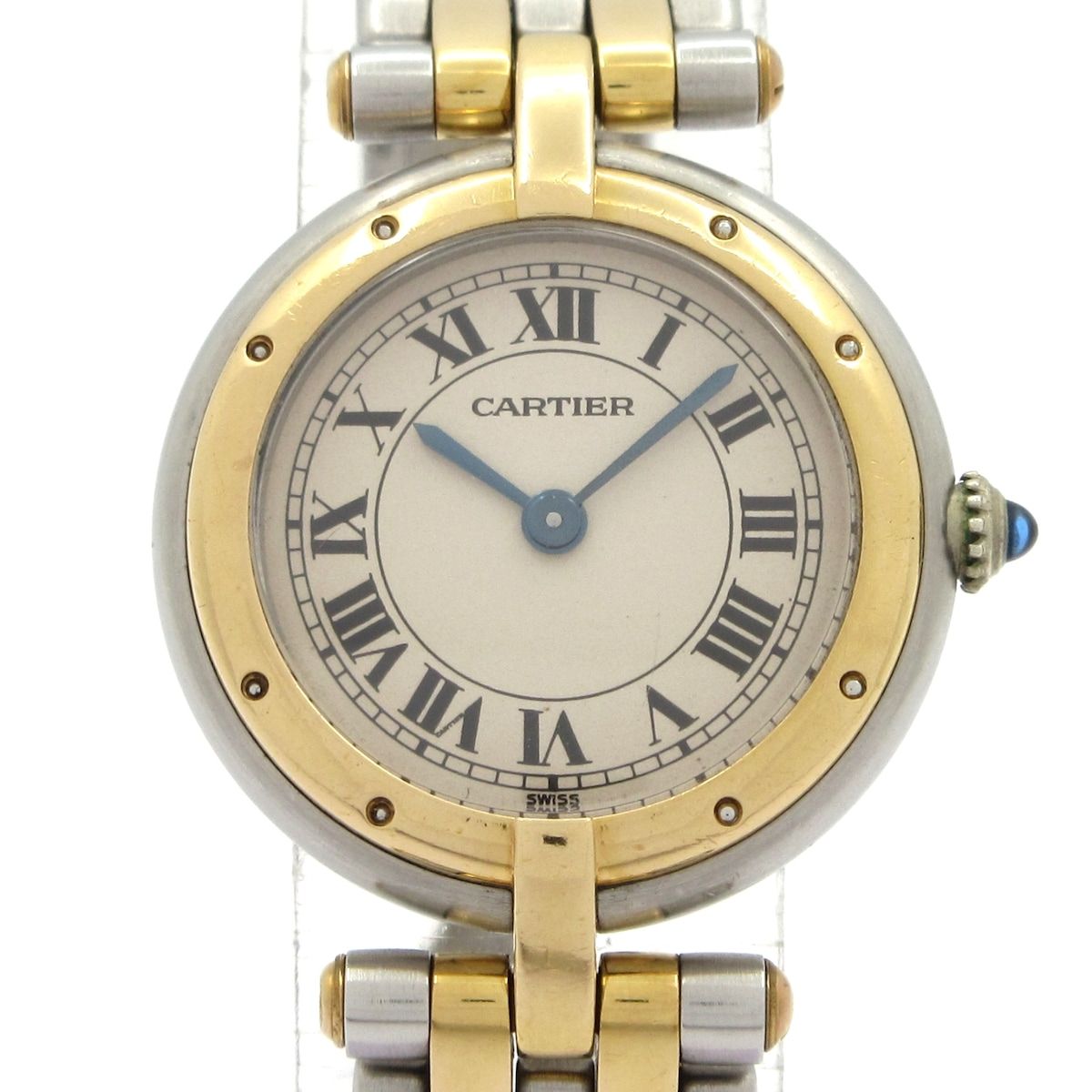 Cartier(カルティエ) 腕時計 パンテール ヴァンドーム W25030B6 レディース SS×K18YG/2ロウ アイボリー