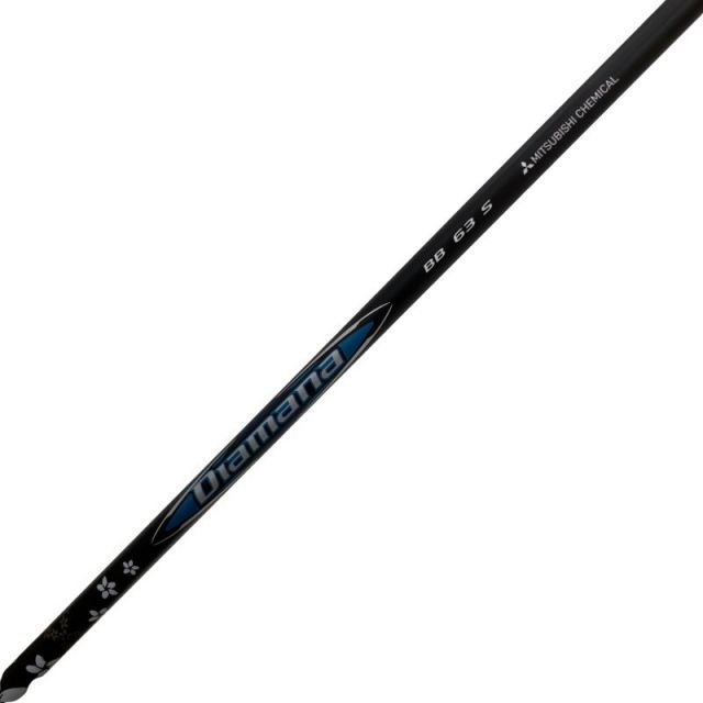 【中古】 テーラーメイドスリーブ付き(Qi4D系) 三菱ケミカル(レイヨン)ドライバー用 シャフト Diamana BB 63 (フレックスS)Bランク ゴルフクラブ