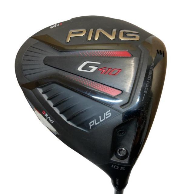 【中古】 ピン G410 PLUS 10.5° ドライバー DR 純正特注シャフト (フレックスX) メンズ 男性用 右利き 右用 Cランク ゴルフクラブ