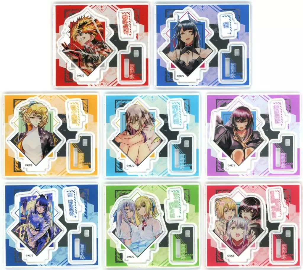 【中古】アクリルスタンド・アクリルパネル 全8種セット 「鵺の陰陽師 アクリルフィギュアコレクション 第1弾」 6,695円
