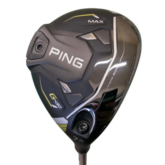 【中古】 ピン G430 MAX 7W フェアウェイウッド FW PING TOUR 2.0 CHROME 75(FW) (フレックスS) メンズ 男性用 右利き 右用 Cランク ゴルフクラブ