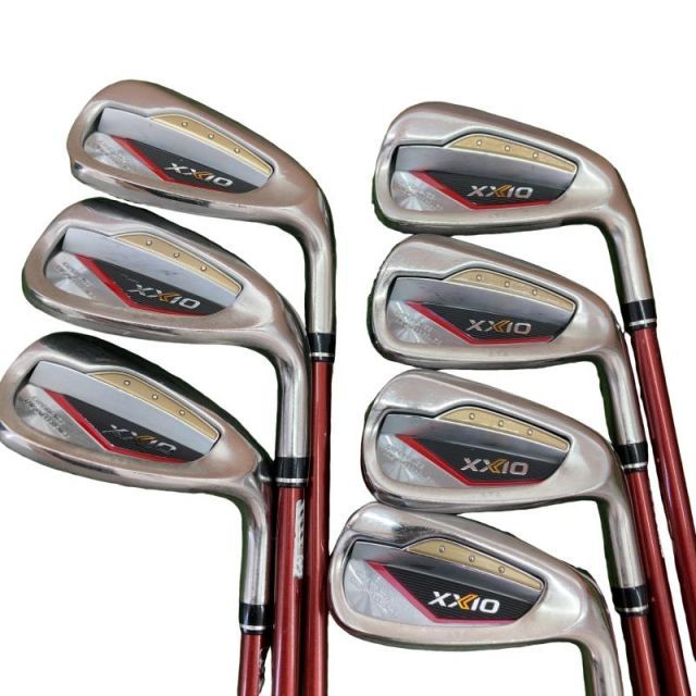 【中古】 ダンロップ XXIO(2024) 7S(レッド) アイアンセット IR XXIO MP1300(IR) レッド (フレックスR) メンズ 男性用 右利き 右用 Dランク ゴルフクラブ 61,333円
