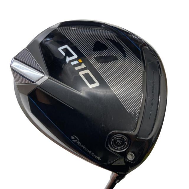 【中古】 テーラーメイド Qi10 10.5° ドライバー DR 純正特注シャフト (フレックスS) メンズ 男性用 右利き 右用 Cランク ゴルフクラブ