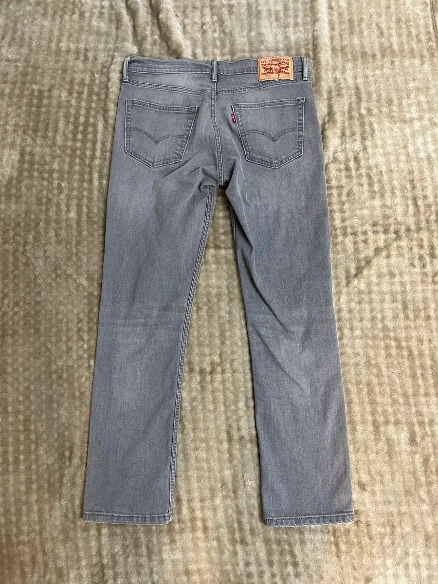 リーバイス 511 グレー スリムフィット デニムパンツ W33 L30 7,232円