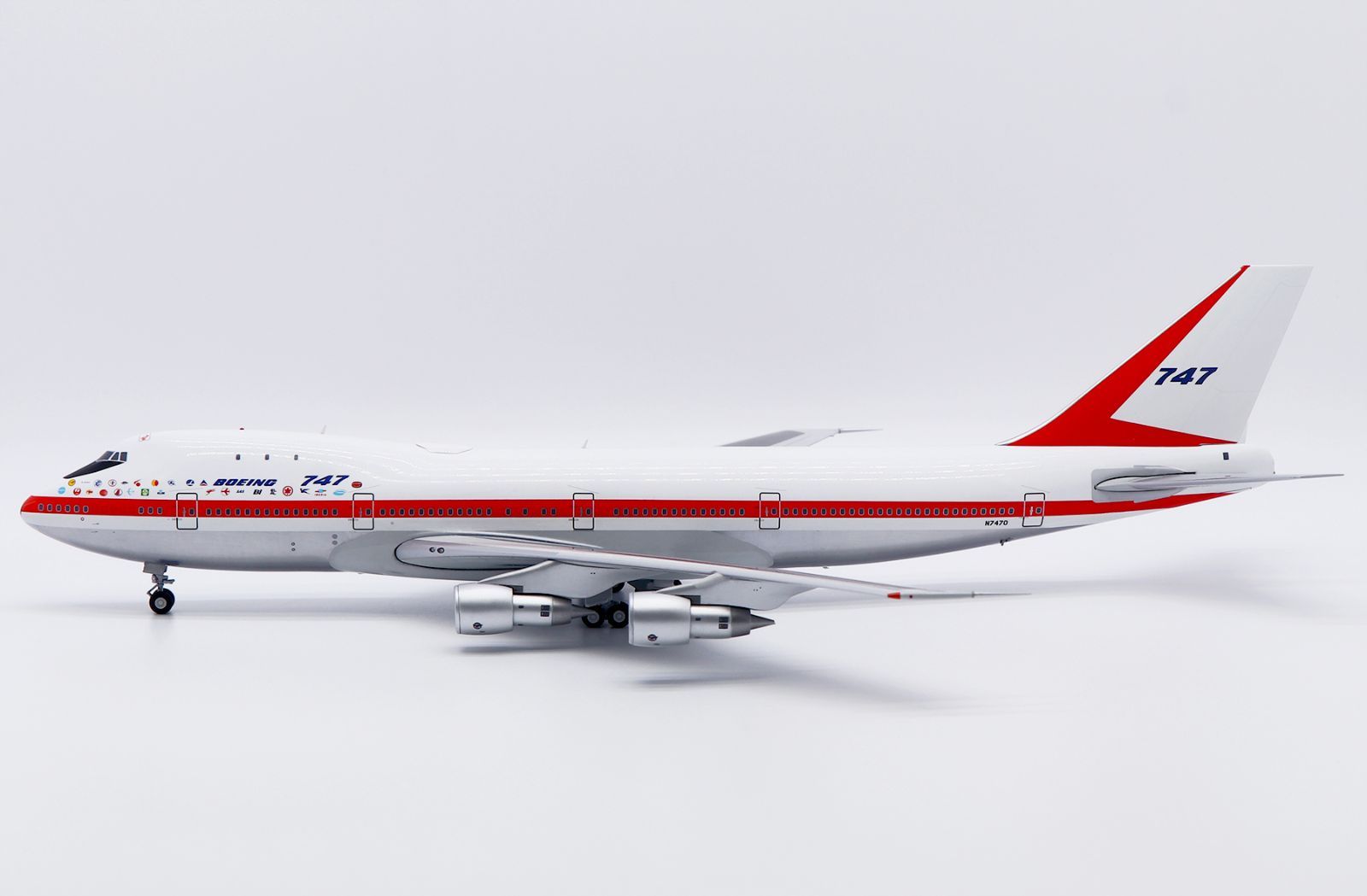 Jcwings ボーイング 747-100 ハウスカラー N7470 1/200 KJ-B741-157 18,177円