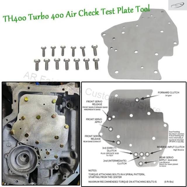 Turbo 400 375または3L80 GMトランスミッションTH400 Turbo 400エアチェックテストプレートツール 7,518円