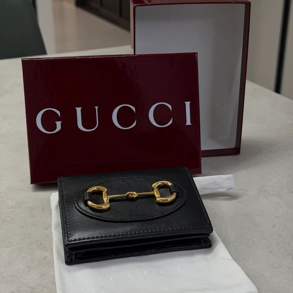 正規品 GUCCI グッチ ホースビット 1955 二つ折り財布 43,506円