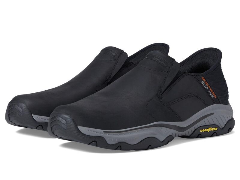 スケッチャーズ メンズ シューズ スニーカー SKECHERS Craster Lanigan Hands Free SlipIns Black ブラック