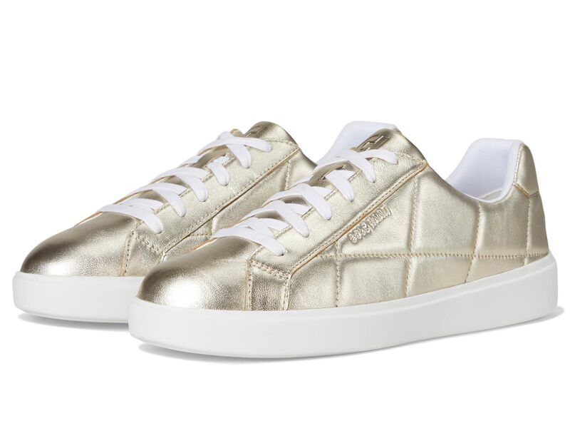 コールハーン レディース シューズ スニーカー Cole Haan Grand Crosscourt Daily Sneaker Soft Gold Quilted LeatherWhite ホワイト